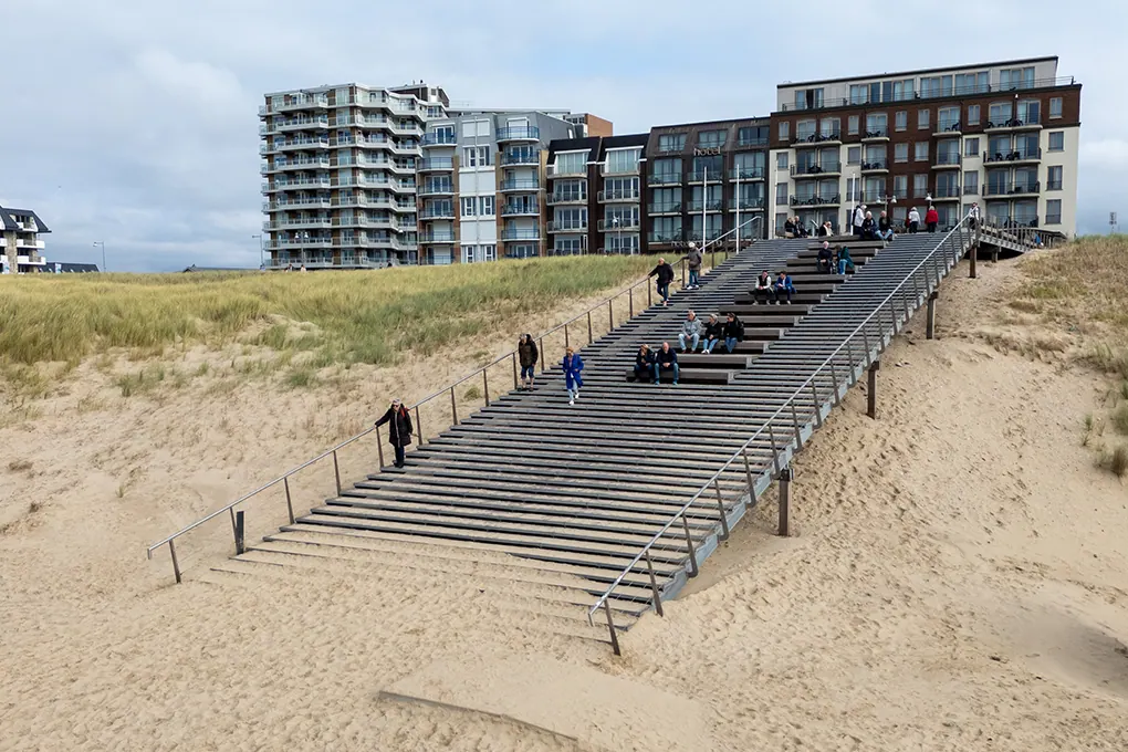 Een duurzame verbinding tussen boulevard en zee