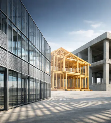 TOP 5 besparingen van metaal vergeleken met hout en beton