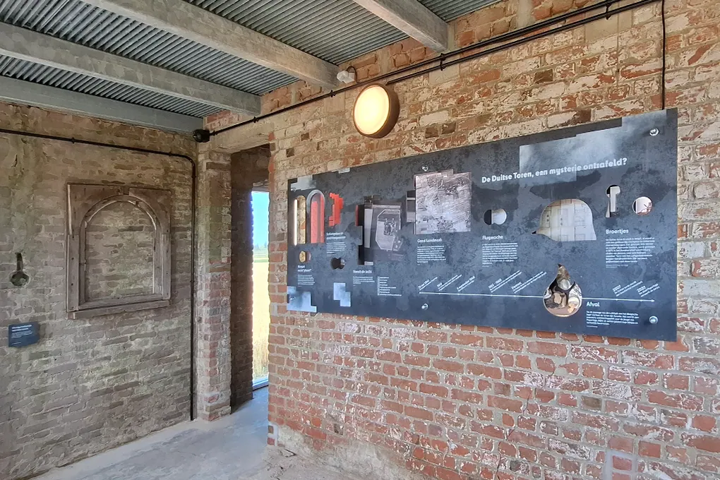 Duitse observatietoren Poperinge, West-Vlaanderen