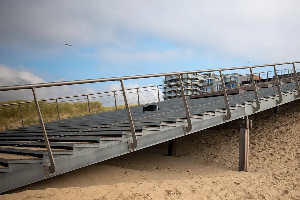 Een duurzame verbinding tussen boulevard en zee