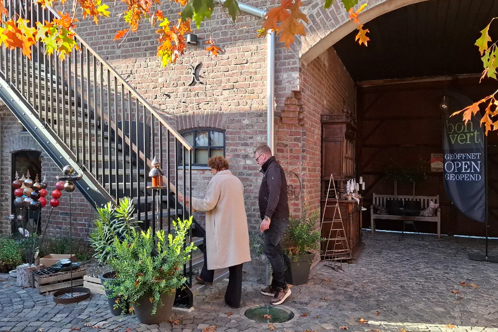 JettyDeck trappen en bordessen B&B Bon Vert