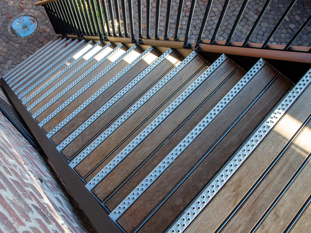JettyDeck trappen B&B Bon Vert
