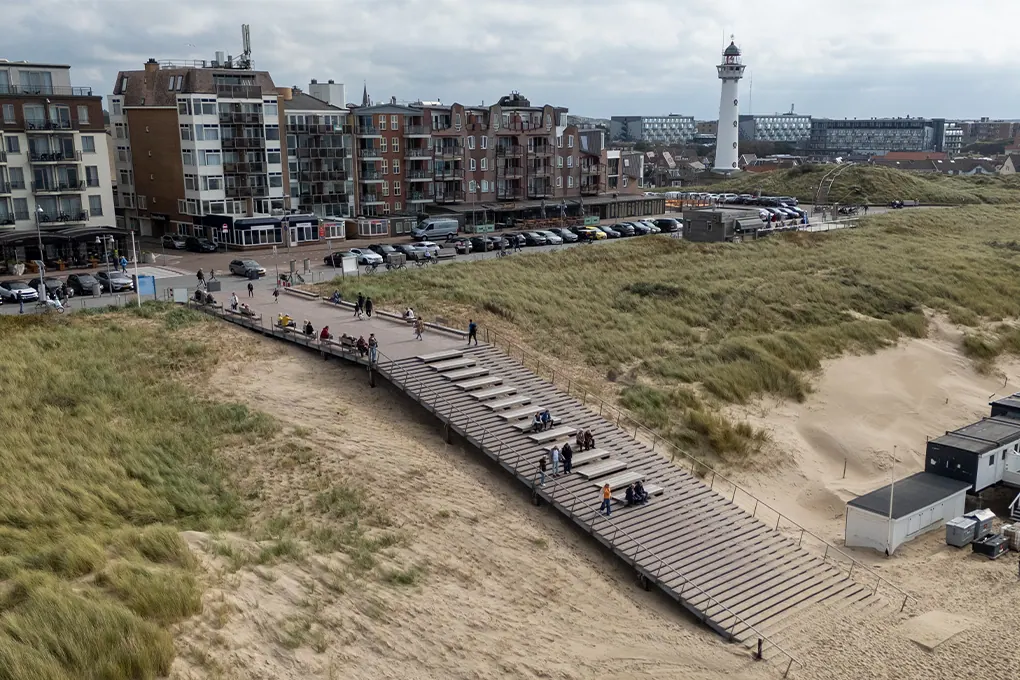 Een duurzame verbinding tussen boulevard en zee